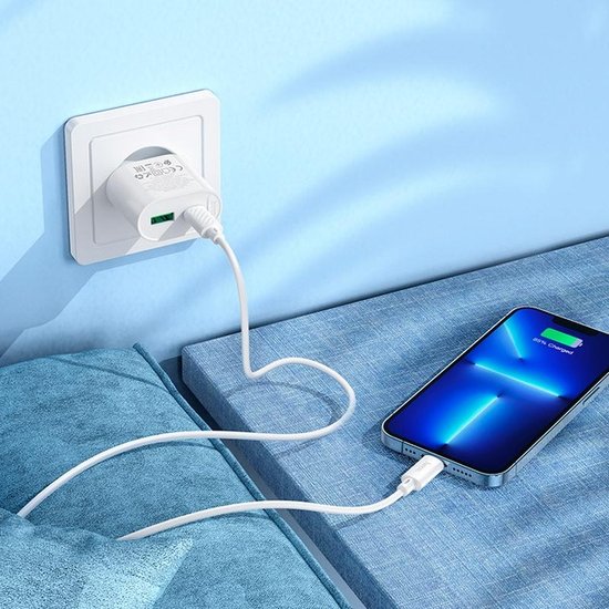 СЗУ Hoco C109A(PD20W) Fighter charger set (C to iP)