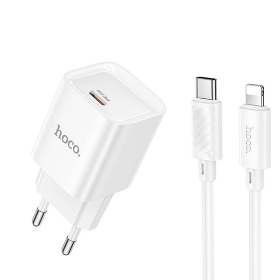 СЗУ Hoco C146A Charm PD20W charger set(C to iP)(EU)