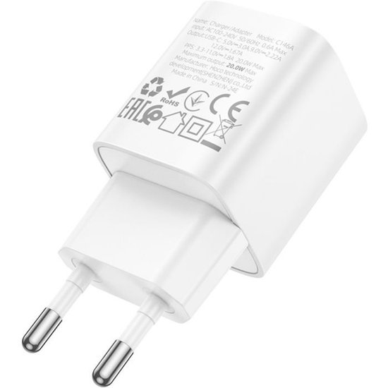 СЗУ Hoco C146A Charm PD20W charger (EU)
