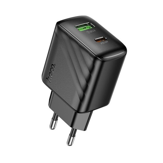 СЗУ Hoco CS25A Rico PD20W+QC3.0 charger (EU)