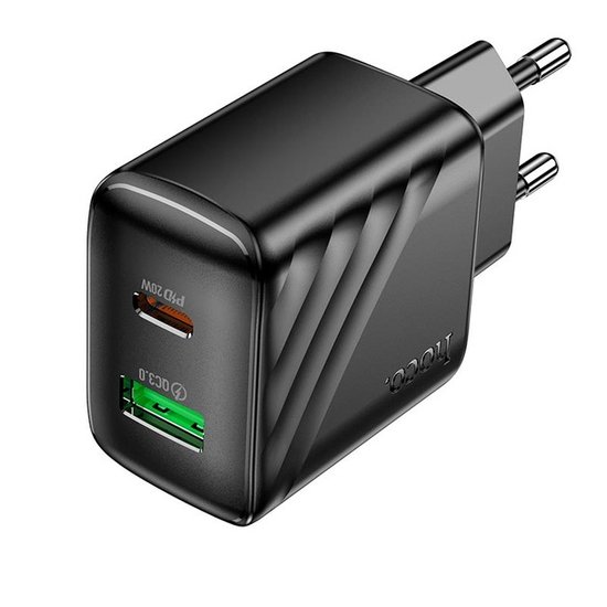 СЗУ Hoco CS25A Rico PD20W+QC3.0 charger (EU)