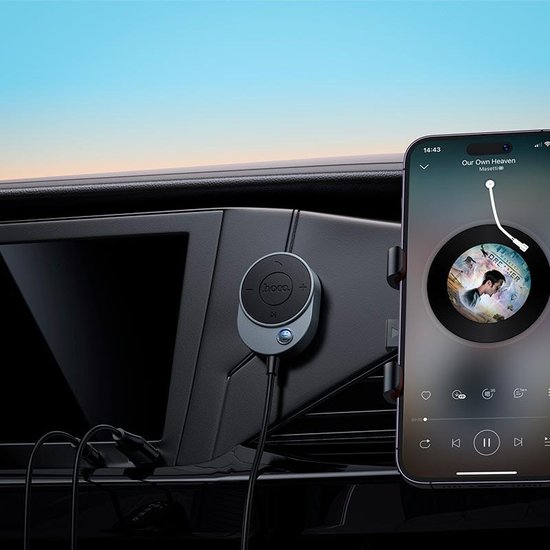 FM Трансмиттер Hoco E150 Path receiver with cable