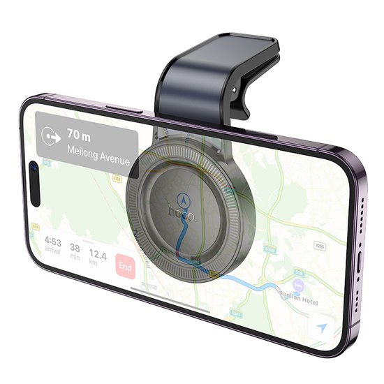 Автодержатель Hoco H59 Show ring magnetic (L air outlet)