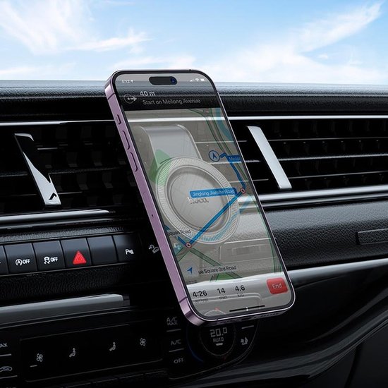 Автодержатель Hoco H59 Show ring magnetic (L air outlet)