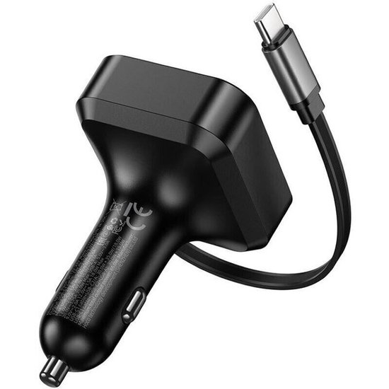 АЗУ Hoco NZ18 Guardian PD65W(2C1A) with retractable cable