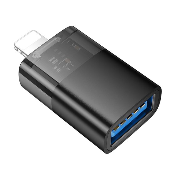 Переходник Hoco UA36 iP male to USB female OTG