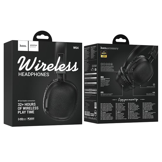 Наушники (накладные) Hoco W64 Earl Ⅱ BT headphones
