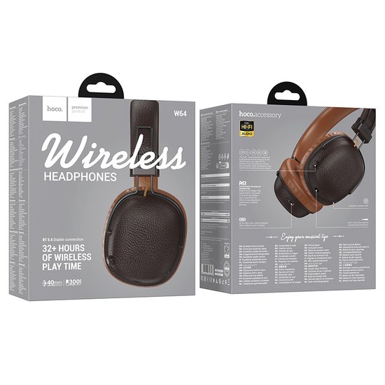 Наушники (накладные) Hoco W64 Earl Ⅱ BT headphones