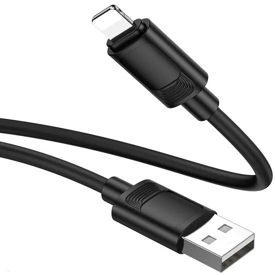 Кабель Hoco X122 Benefit silicone iP