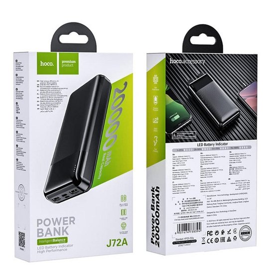 Power Bank Hoco J72A Easy Travel 20000mAh