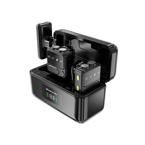 Микрофон-петличка Wi-WM005 Duo Wireless Microphone ANC