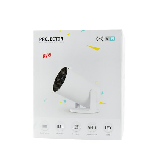Смарт-проектор HY300 Pro+ Android 14 (180 люмен)