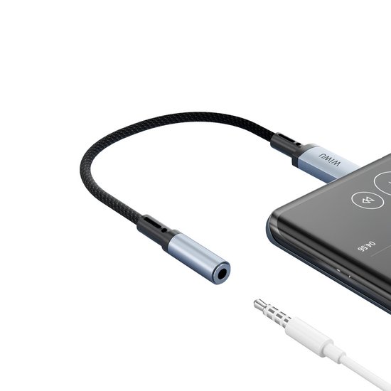 WIWU Перехідник Wi-C047T Legend Audio Convertor USB-C to 3.5mm
