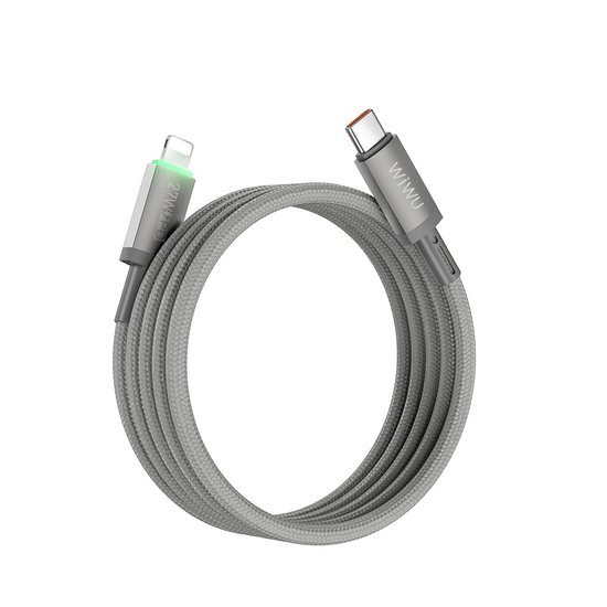 WIWU Кабель Wi-C083 27W Maglink Magnetic Cable C-L 1M