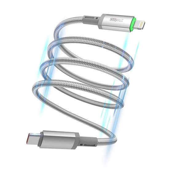 WIWU Кабель Wi-C083 27W Maglink Magnetic Cable C-L 1M