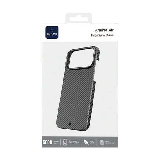 WIWU Чехол DCC-206 Aramid  Air blk  for iPhone 17 Pro