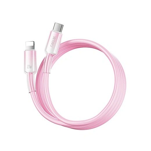 WIWU Кабель Wi-C062 C-L Neolink Series Silicone Cable 27W 1m