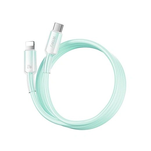 WIWU Кабель Wi-C062 C-L Neolink Series Silicone Cable 27W 1m