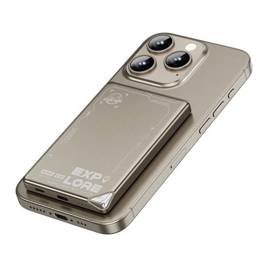 WIWU P15 Ultra Thin Magnetic Power Bank 5000mAh