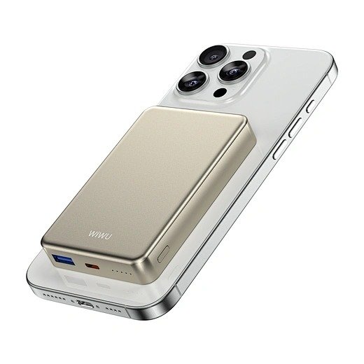 WIWU P15-1 Ultra Thin Magnetic Power Bank 10000mAh