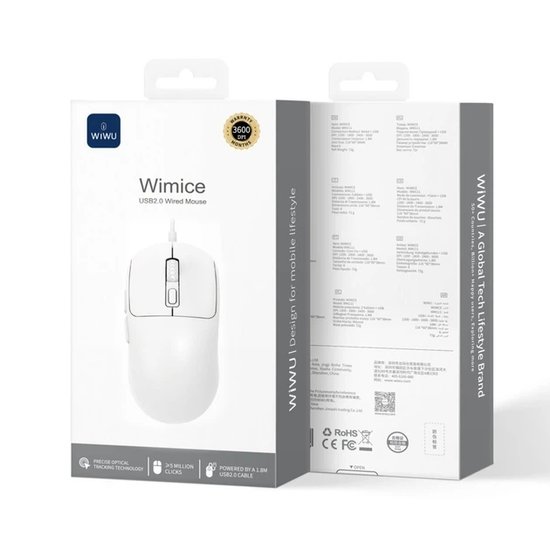 WIWU Бездротова миша WM111 USB2.0