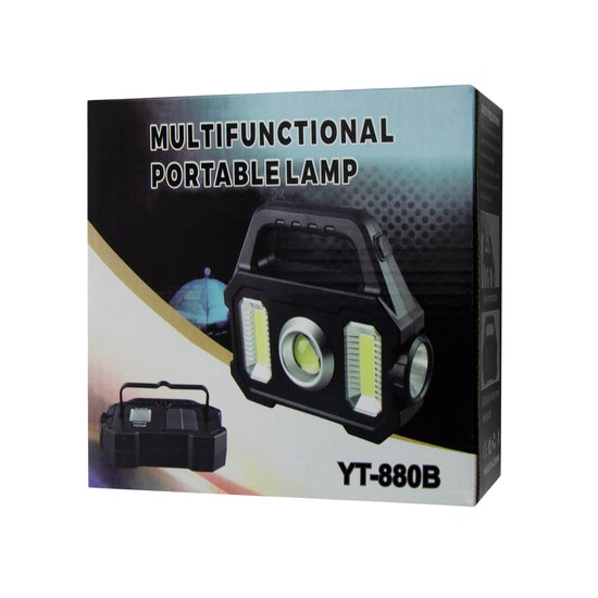 Фонарь аккумуляторный LED YT-880 + SOLAR