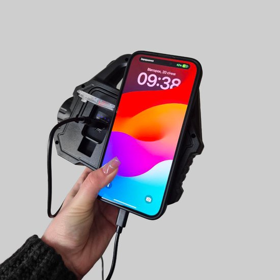 Фонарь аккумуляторный LED YT-880 + SOLAR