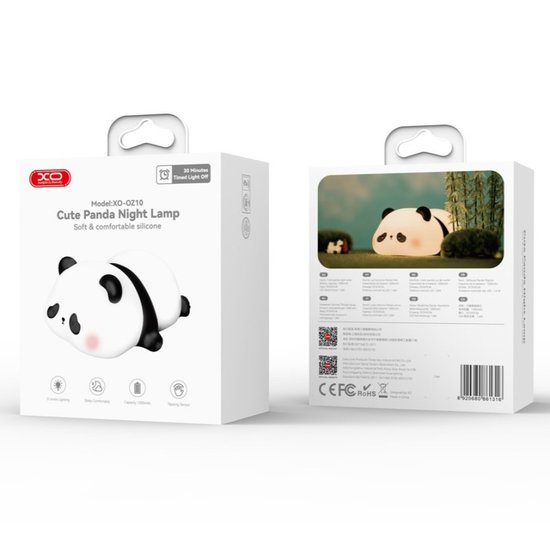 Ночник XO OZ10 Panda Silicone Pat Light 1200mAh