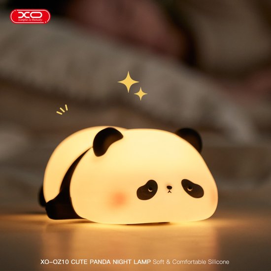 Ночник XO OZ10 Panda Silicone Pat Light 1200mAh