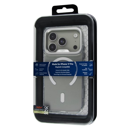 Kajsa Trans-Shield  back case iPhone 17 Pro