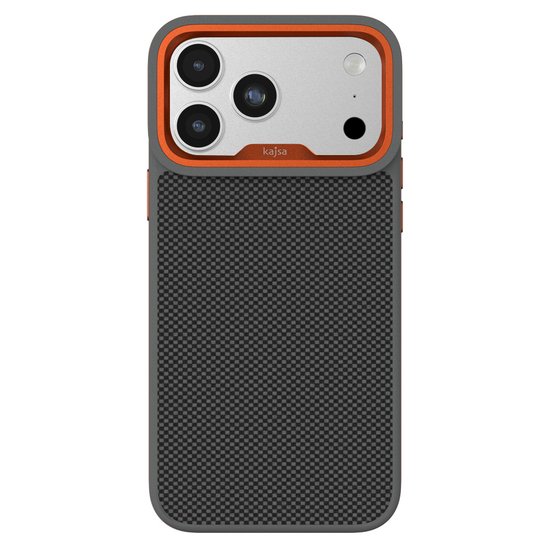 kajsa Glamorous Collection Mini Checkered Pattern back case for iPhone 17 Pro Max