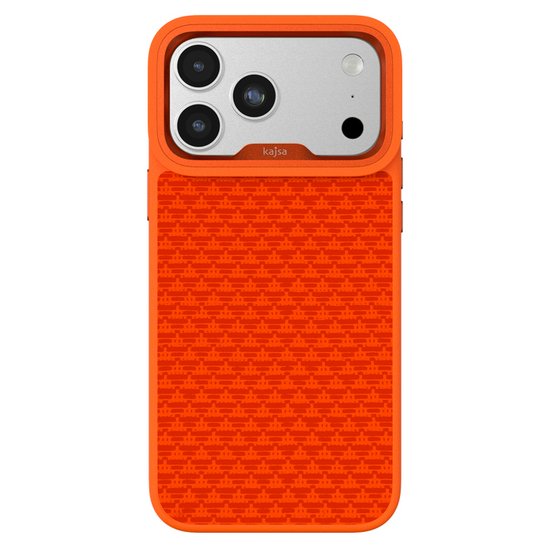 kajsa Glamorous Collection Pyramid Pattern back case for iPhone 17 Pro