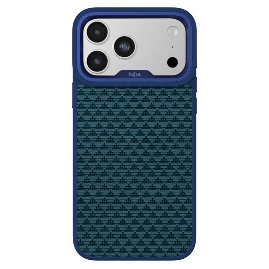 kajsa Glamorous Collection Pyramid Pattern back case for iPhone 17 Pro Max