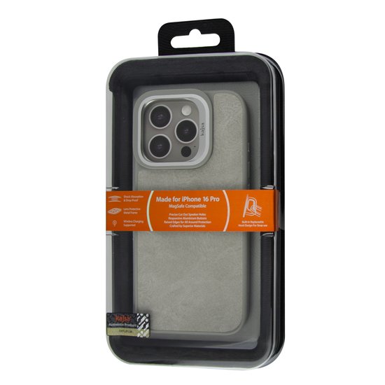 Kajsa Glamorous Collection Crazy Horse iPhone 16 Pro