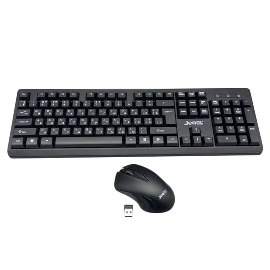 Комплект беспроводной (клавиатура + мышь) JEDEL WS736