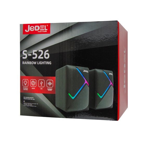 Колонки для компьютера JEDEL S526 6W USB