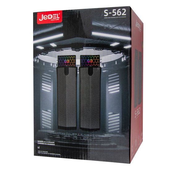 Колонки для компьютера JEDEL S562 6W USB