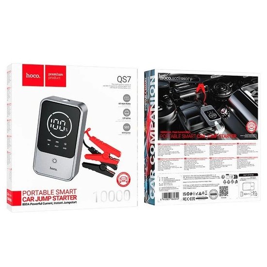 Пусковое устройство (бустер) для авто HOCO QS7 10000mAh