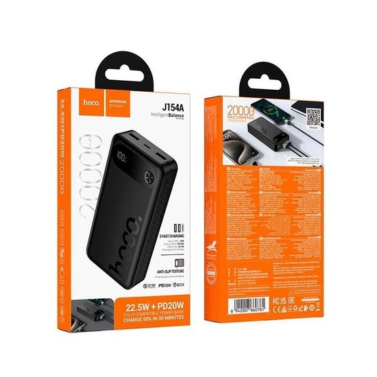 Power Bank Hoco J154A Victorious 20000mAh 22.5W+PD20W