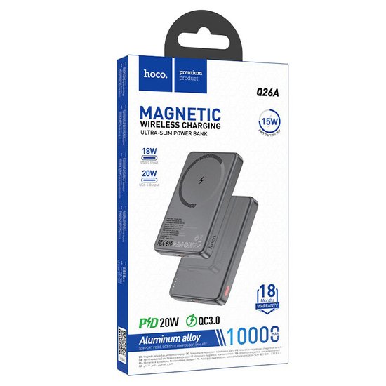 Power Bank Hoco Q26A Joy magnetic PD20W 10000mAh