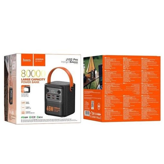 Power Bank Hoco J152 Pro Tough PD65W 80000mAh