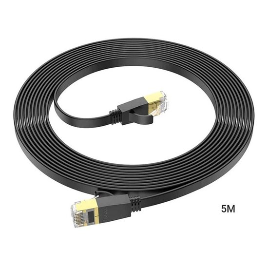 Кабель Hoco US07 General pure copper flat network cable(L=5M)