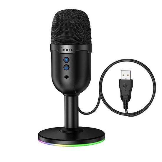 Настільний мікрофон Hoco L25 Bright USB desktop microphone