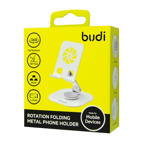 CM583W Budi - Rotation folding metal phone holder