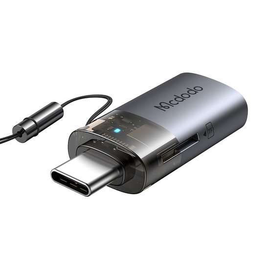 Перехідник MCDODO OT-7600 Transfer Adapter C TF Card Reader