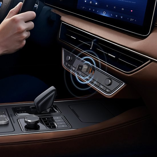 MCDODO OT-8250 Bluetooth Car Adapter with Function Button USB-A