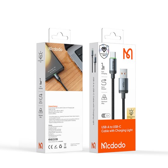 Кабель MCDODO CA-3960 A to C 1m