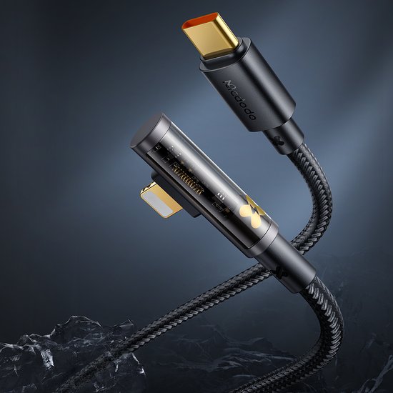 Кабель MCDODO CA-3390 90 Degree C to L 36W 1.2m