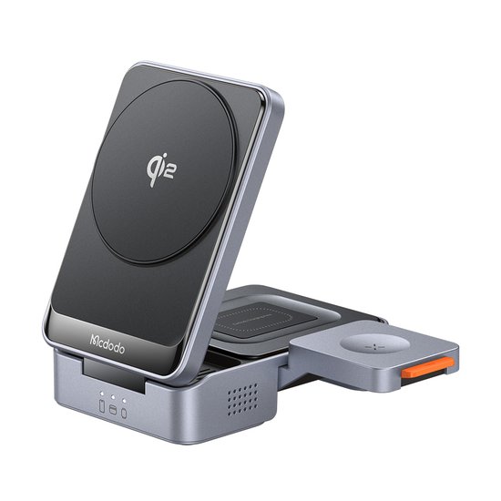 БЗУ MCDODO CH-5192 Foldable 3 in 1 Magnetic Wireless Charging Stand with 33W charger
