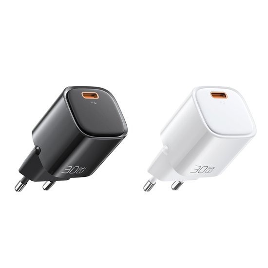 СЗУ MCDODO CH-0080/0081 Mini GaN Charger 30W 1C